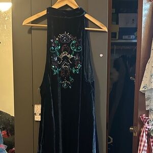 Free People Velvet Dress